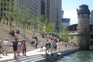 JRA_Chicago Riverwalk State to LaSalle_View from River Edge